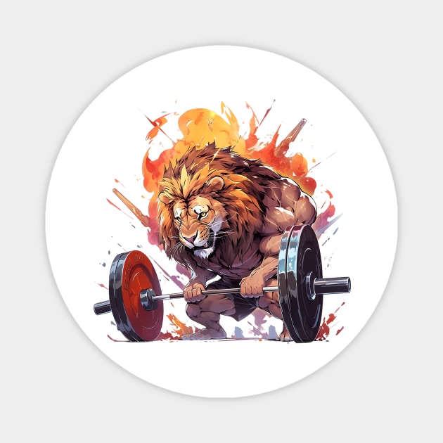 lion Magnet by enzo studios